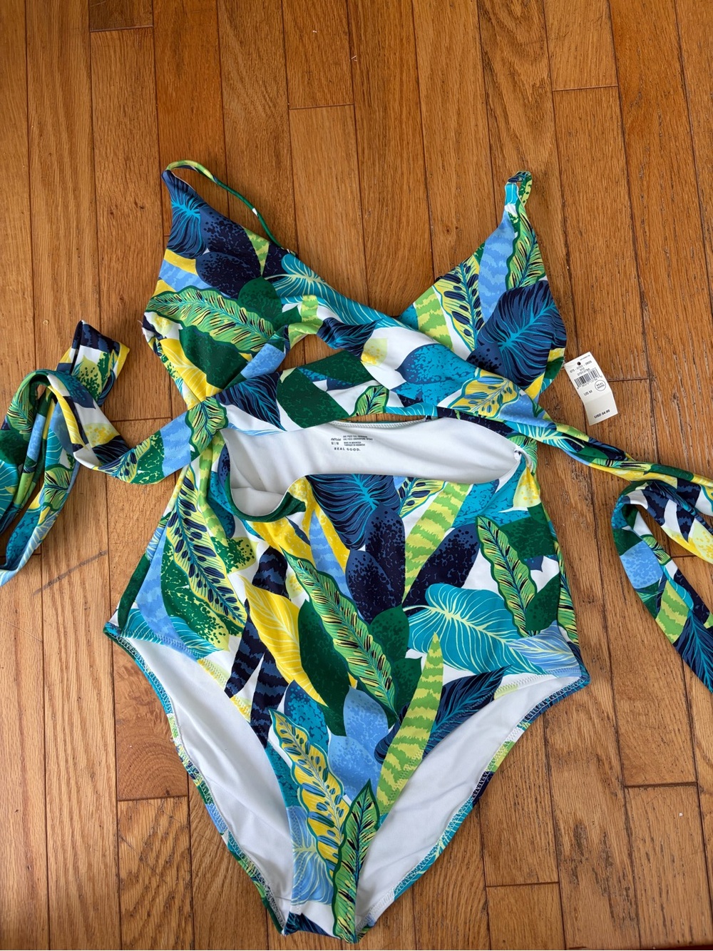 Aerie One Piece Wrap swimsuit - NWT